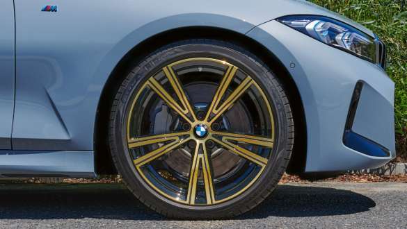 19" BMW light alloy wheel Double-spoke style 793 Bicolor (Night Gold, gloss-lathed), summer complete wheel set BMW G20 19" BMW light alloy wheel Double-spoke style 793 Bicolor (Night Gold, gloss-lathed), summer complete wheel set