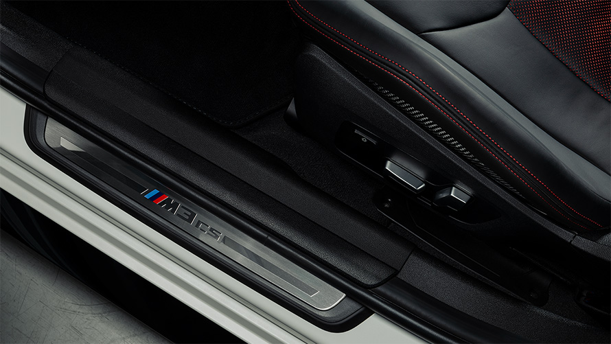 BMW M3 CS G80 CS specific door sill