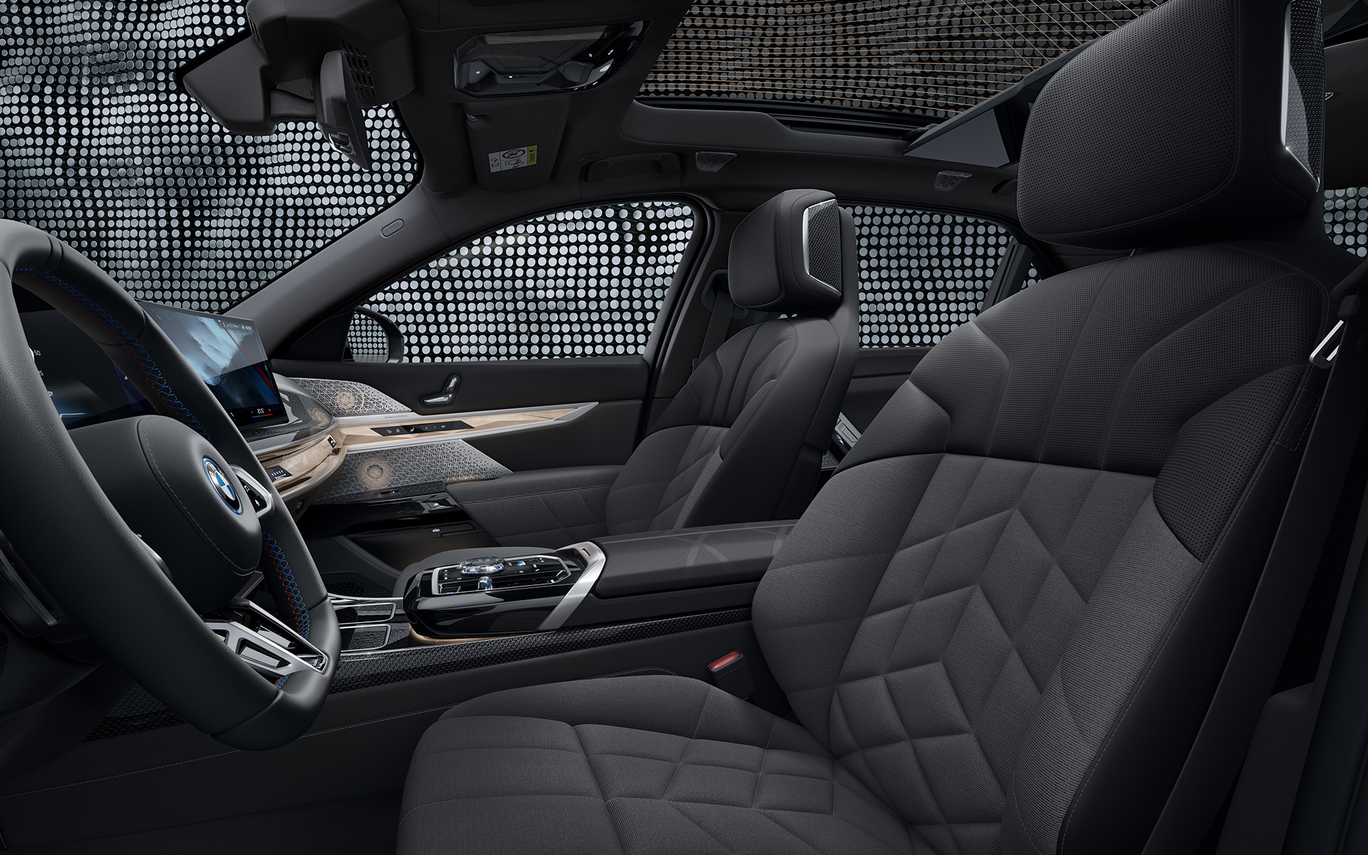 Multifunction seats for driver and front passenger BMW i7 M70 xDrive Sedan G70 BMW i7 M70 xDrive Sedan G70 Multifunction seats for driver and front passenger