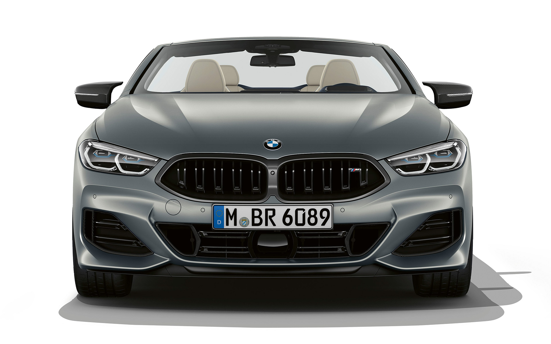 BMW M850i xDrive Convertible G14 LCI Facelift 2022 front view
