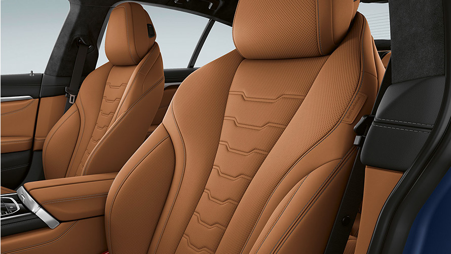 BMW M850i xDrive Gran Coupé G16 LCI Facelift 2022 interior multifunction seats