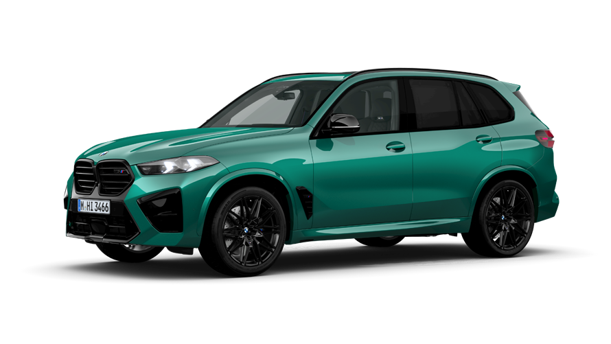 BMW X Series BMW X5 M Automobile G05 MP three-quarter side view 