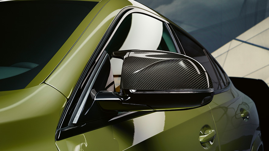 BMW X6 M Competition M carbon mirror cap F96 2020 SUV exterior