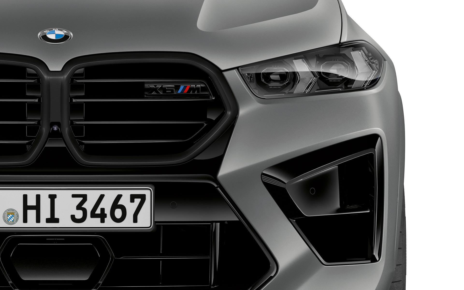 BMW X6 M Competition F96 2023 M Lights Shadowline Adaptive LED headlights