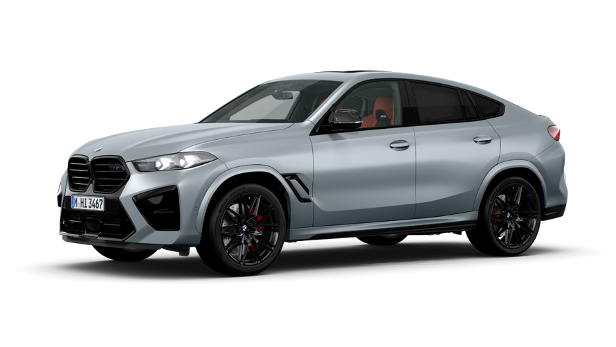 BMW X Series BMW X6 M Automobile G06 MP three-quarter side view 