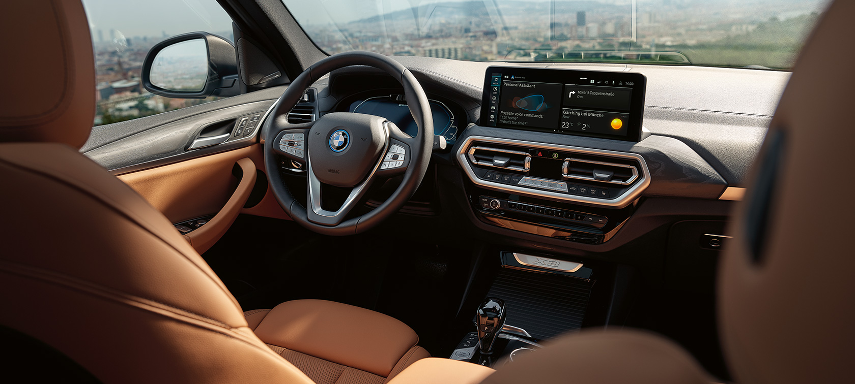 BMW X3 G01 design highlights upholstery Sensatec Cognac 2021