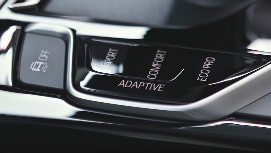 BMW X5 G05 BMW plug-in hybrid eDrive modes close-up