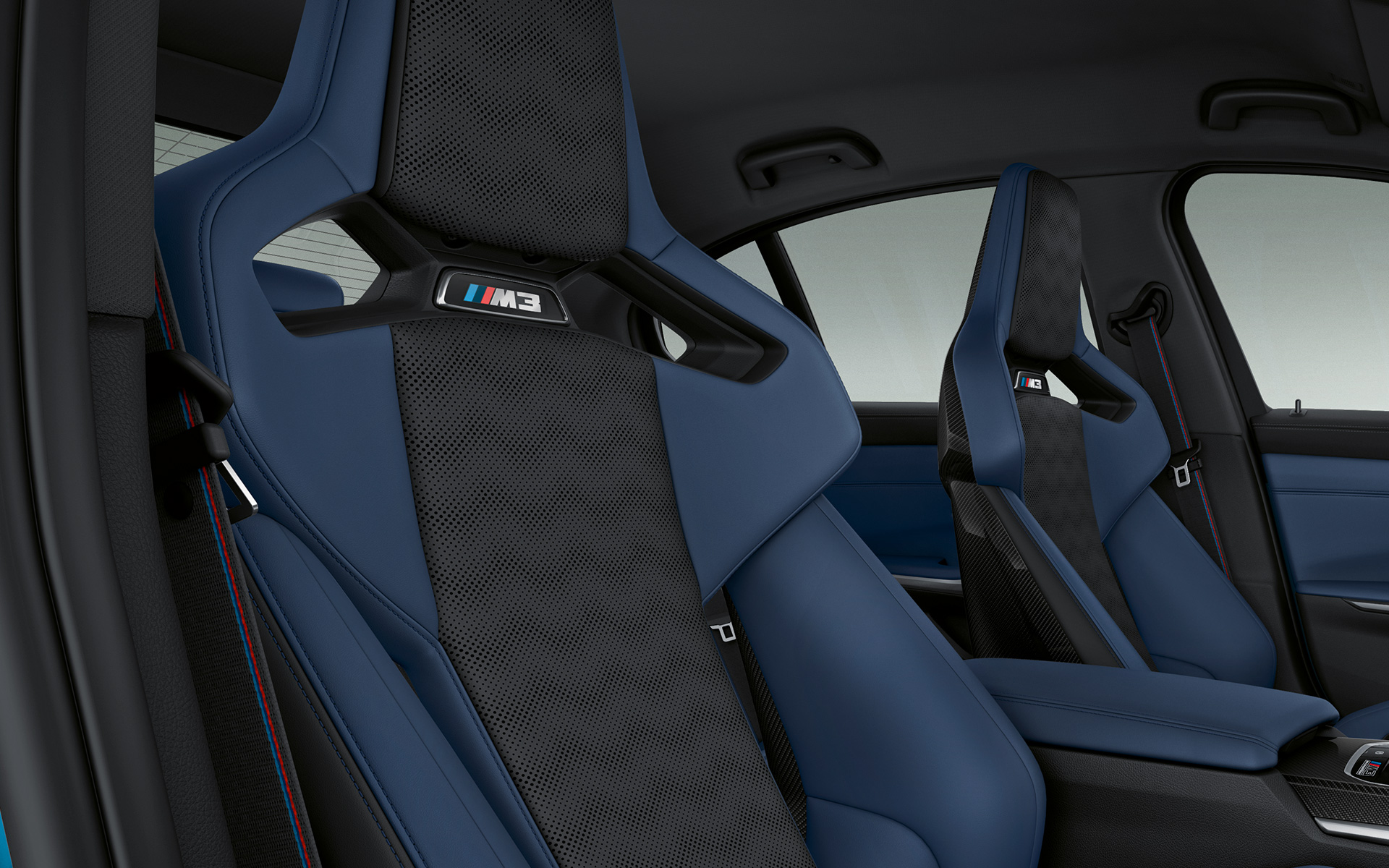 BMW Individual full leather ‘Merino’ fine-grain Fjord Blue/Black
