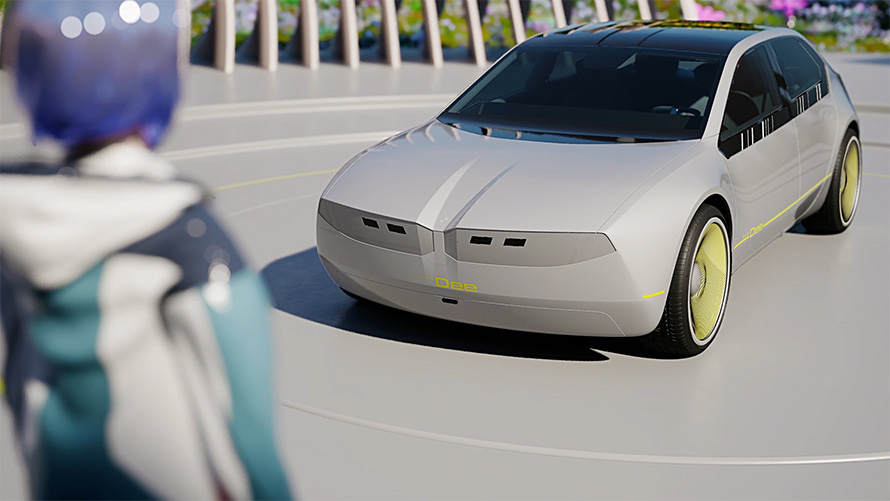 BMW i Vision Dee Vision vehicle exterior design digital icon