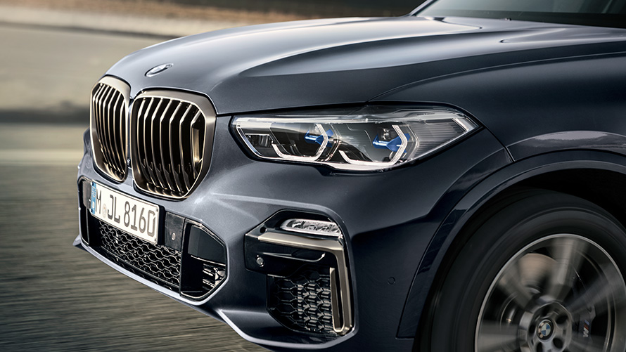 BMW Protection Vehicles features double kidney grille BMW Protection Vehicles features BMW Details double kidney grille